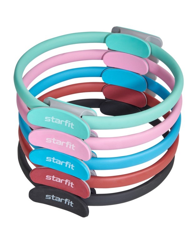 Кольцо для пилатеса STARFIT FA-402 39 см, черный (2107227) Кольцо для пилатеса STARFIT FA-402 39 см, черный (2107227)