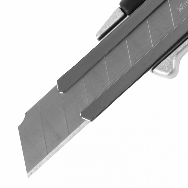 Нож канцелярский 18 мм Brauberg Metallic 237159 (3) (76431)