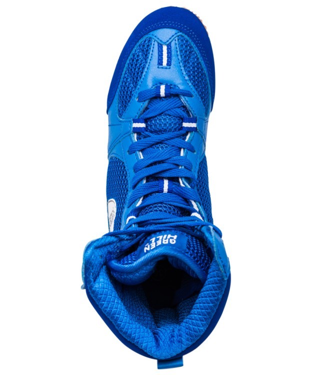 Обувь для бокса PS005 высокая, синий (205921)