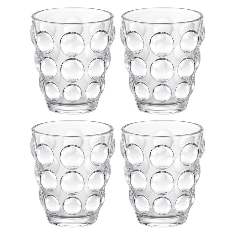 Набор стаканов "bubbles" 4 шт./280 мл Lefard (355-424)