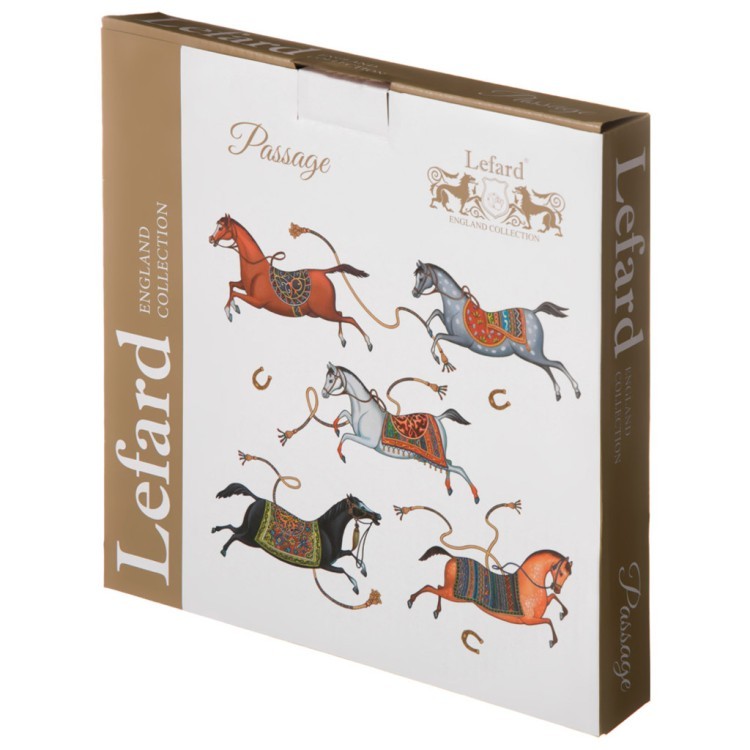 Набор тарелок закусочных lefard "passage" 2 шт. 22,5 см Lefard (760-861)