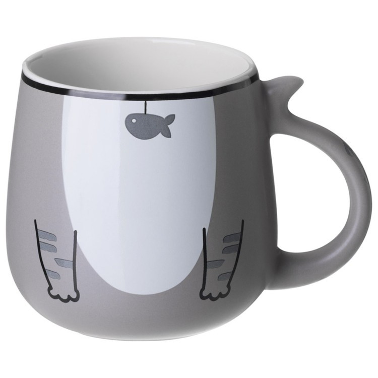 Набор для завтрака lefard "cat", 2 пр.: салатник 500мл, кружка 450мл Lefard (260-1084)