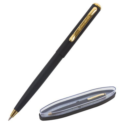 Ручка подарочная шариковая Brauberg Maestro 0,5 мм синяя 143470 (2) (86885)