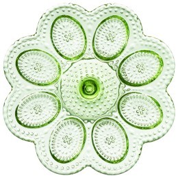 Подставка для 8 яиц "sunday" green на ножке 21*7 см Lefard (355-459)