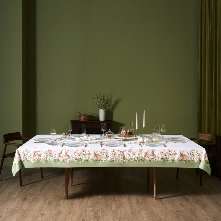 Скатерть "sense" 175х400см ,зеленый,100% хлопок ,твил Lefard (850-753-26)