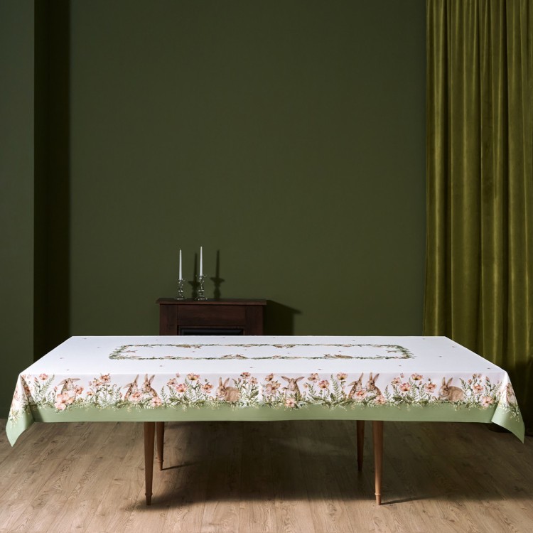 Скатерть "sense" 175х400см ,зеленый,100% хлопок ,твил Lefard (850-753-26)