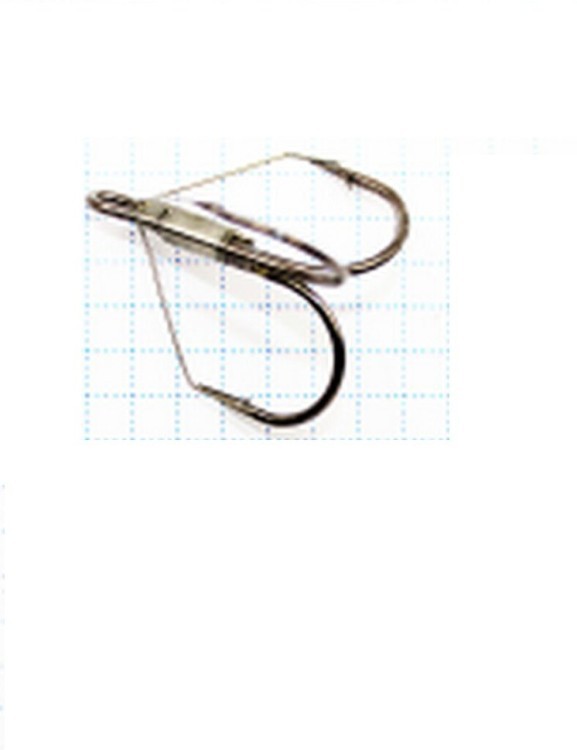 Крючок Koi Weedless Treble Hook № 2/0 , BN, тройник незацепляйка (5 шт.) KH2335-2/0BN (69030)