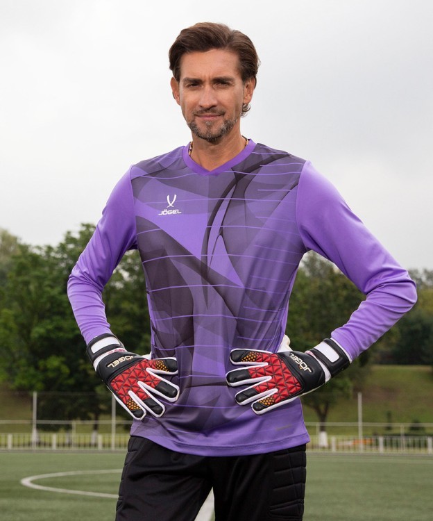 Свитер вратарский DIVISION PerFormDRY GK Pattern LS, сиреневый/темно-серый/белый (1020661) Свитер вратарский DIVISION PerFormDRY GK Pattern LS, сиреневый/темно-серый/белый (1020661)