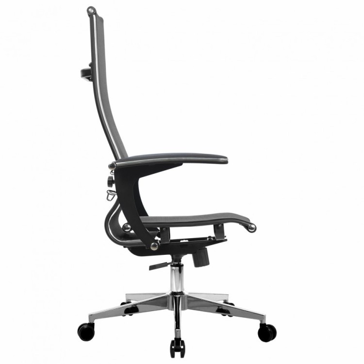 Кресло офисное Метта К-7-Т хром сиденье и спинка регулируемые черное 532467 (1) (91136)
