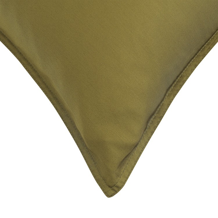 Набор наволочек из премиального сатина оливкового цвета из коллекции essential, 50х70 см (77137)