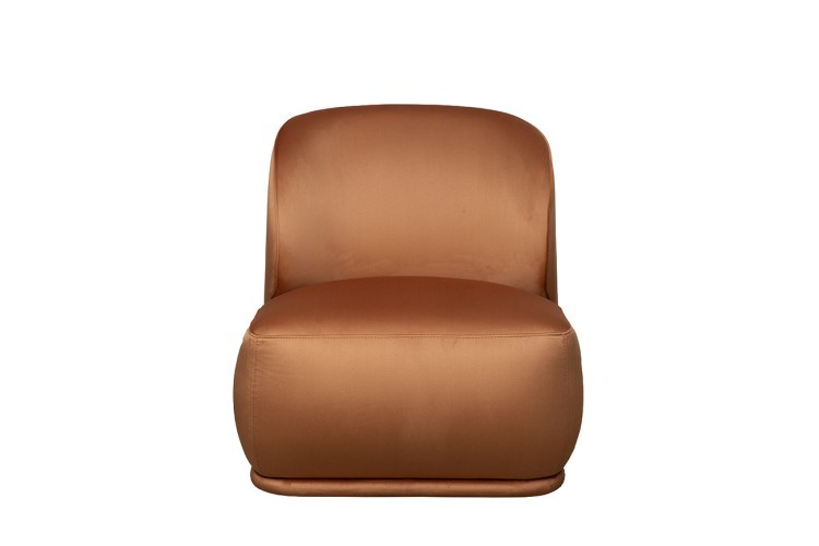 Кресло Capri Basic, велюр терракотовый Colt006-TER 80*90*82см (TT-00013733)