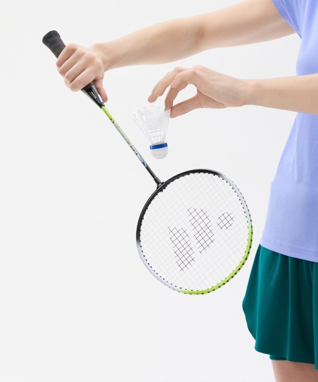 Набор для бадминтона WISH Family set 216, 4 ракетки, 3 волана, синий/зеленый (2119129)