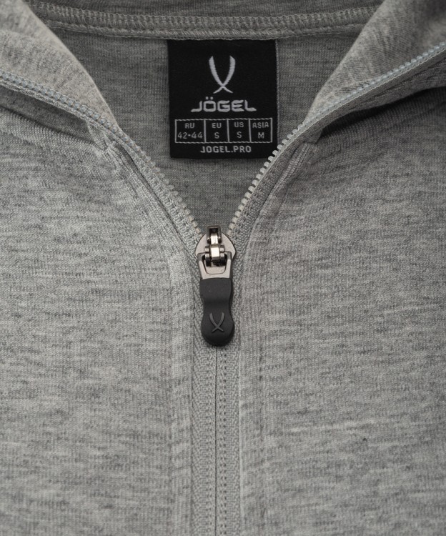 Худи на молнии женское ESSENTIAL Athlete Hooded FZ Jacket W, серый (2111635) Худи на молнии женское ESSENTIAL Athlete Hooded FZ Jacket W, серый (2111635)