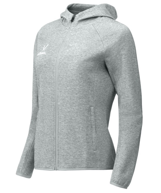 Худи на молнии женское JÖGEL ESSENTIAL Athlete Hooded FZ Jacket W, серый (2111635) Худи на молнии женское JÖGEL ESSENTIAL Athlete Hooded FZ Jacket W, серый (2111635)