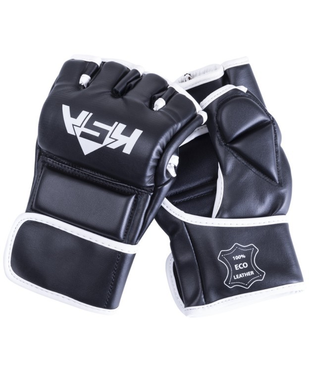 Перчатки для MMA Wasp Black, к/з, L (805143)