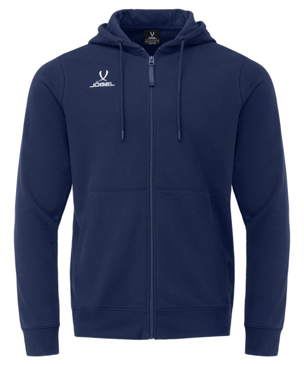 Худи на молнии JÖGEL ESSENTIAL Cotton Zip Hoodie, темно-синий (2115310)