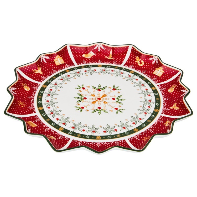 Блюдо "christmas collection" диаметр=38 см высота=4 см Lefard (586-413)