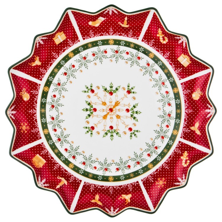 Блюдо "christmas collection" диаметр=38 см высота=4 см Lefard (586-413)