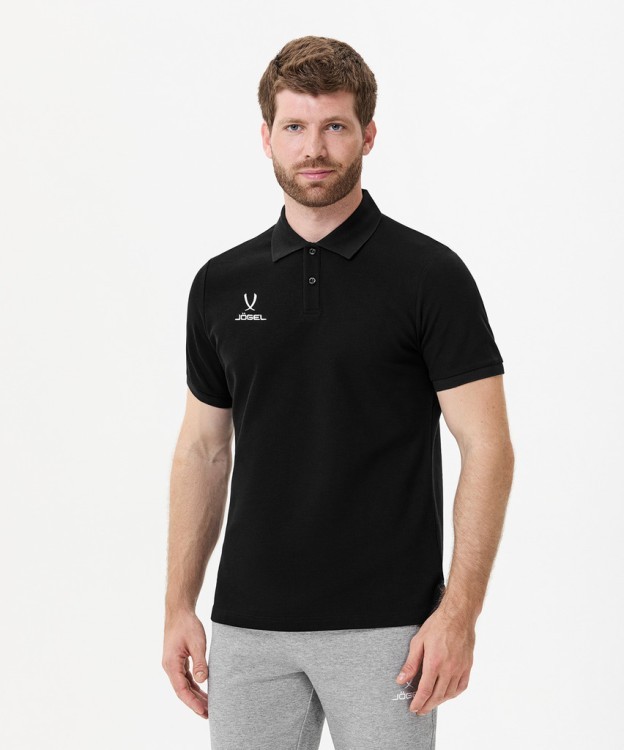 Поло JÖGEL ESSENTIAL CVC Polo, черный (2116761)