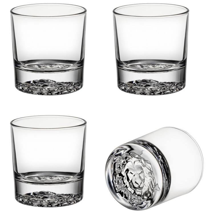 Набор стаканов для виски "lion", 4 шт/310 мл Lefard (687-018)