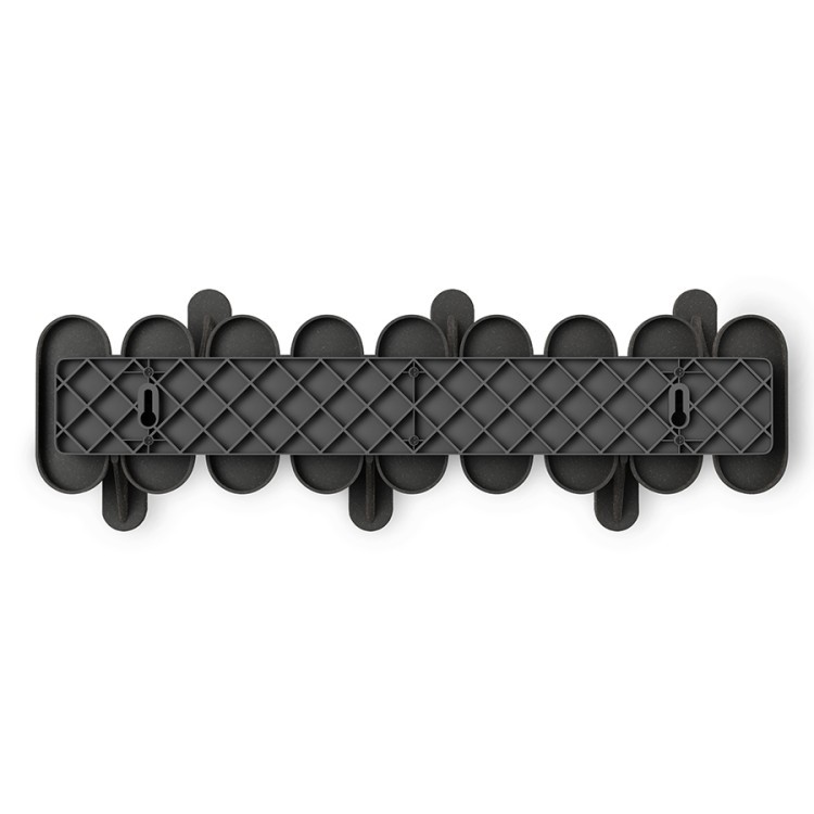 Вешалка настенная tempo, 6 крючков, черная (79961)