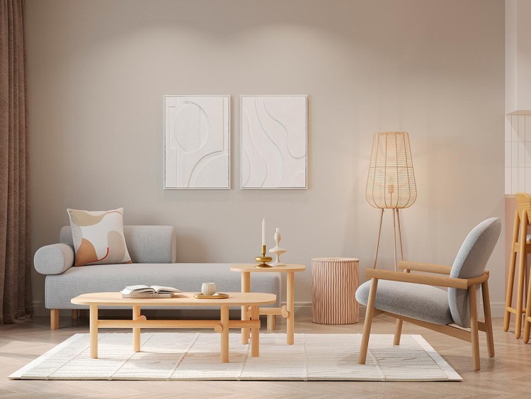 Панно декоративное с эффектом 3d minimalism line, 50х70 см (77475)