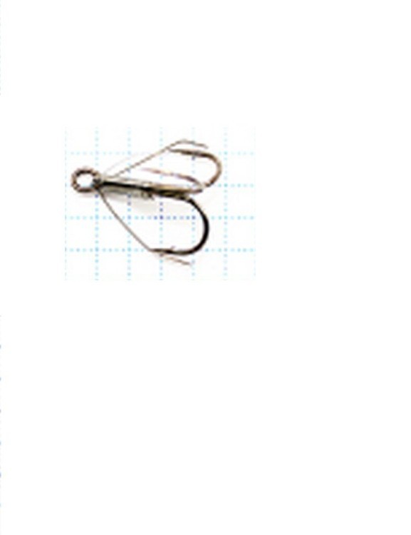 Крючок Koi Weedless Treble Hook № 4 , BN, тройник незацепляйка (5 шт.) KH2335-4BN (69031)
