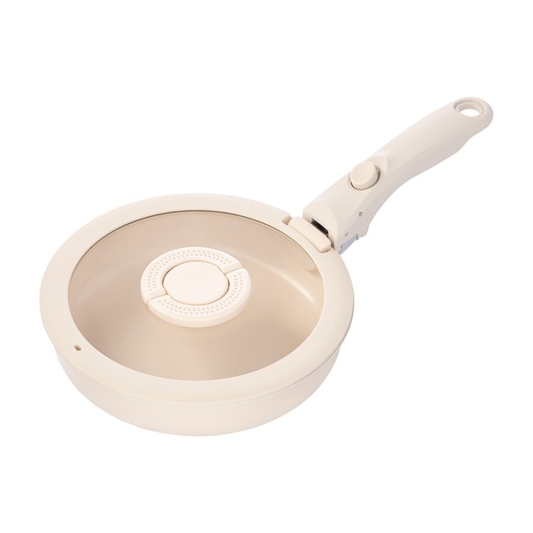 Сковорода с крышкой и съемной ручкой smart ceramic, D20 см (80494)