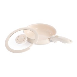 Сковорода с крышкой и съемной ручкой smart ceramic, D20 см (80494)