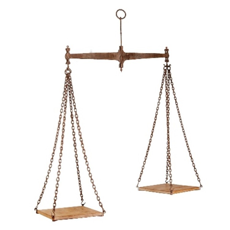 Весы VT11092-01, металл, Bronze, ROOMERS FURNITURE