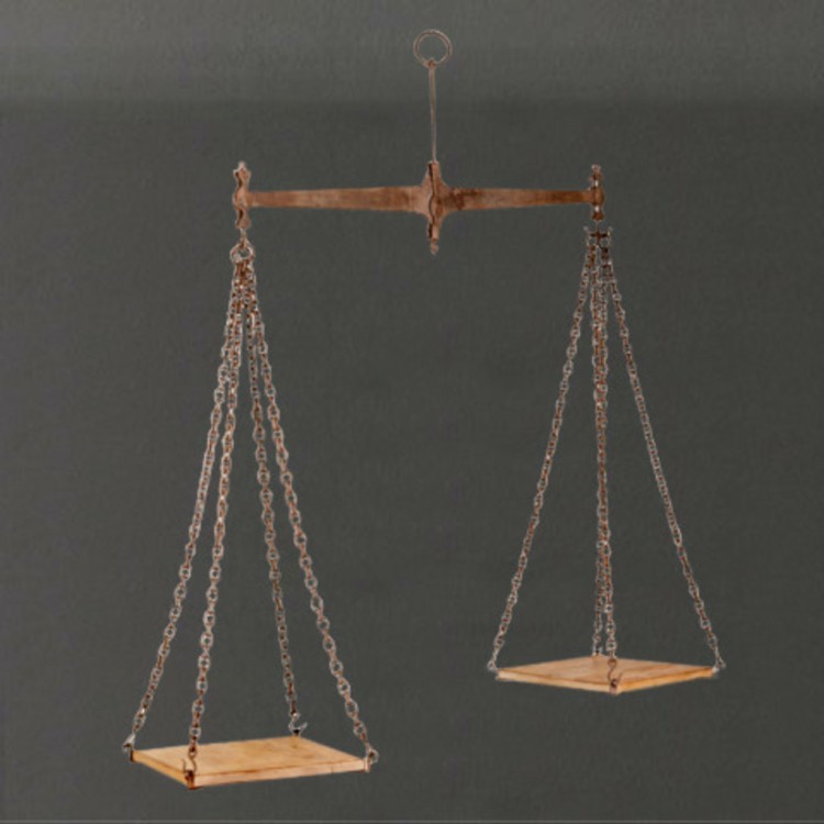 Весы VT11092-01, металл, Bronze, ROOMERS FURNITURE