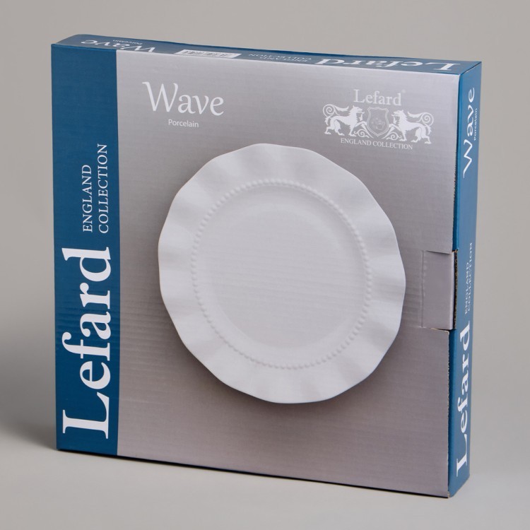 Набор тарелок обеденных lefard "wave" 2 шт. 27*3 см (761-159) 