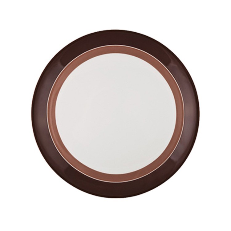 Тарелка A2114856, 27 см, фарфор, white, brown, MIKASA