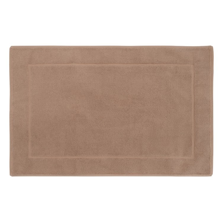 Коврик для ванной светло-коричневого цвета из коллекции essential, 50х80 см (73594)