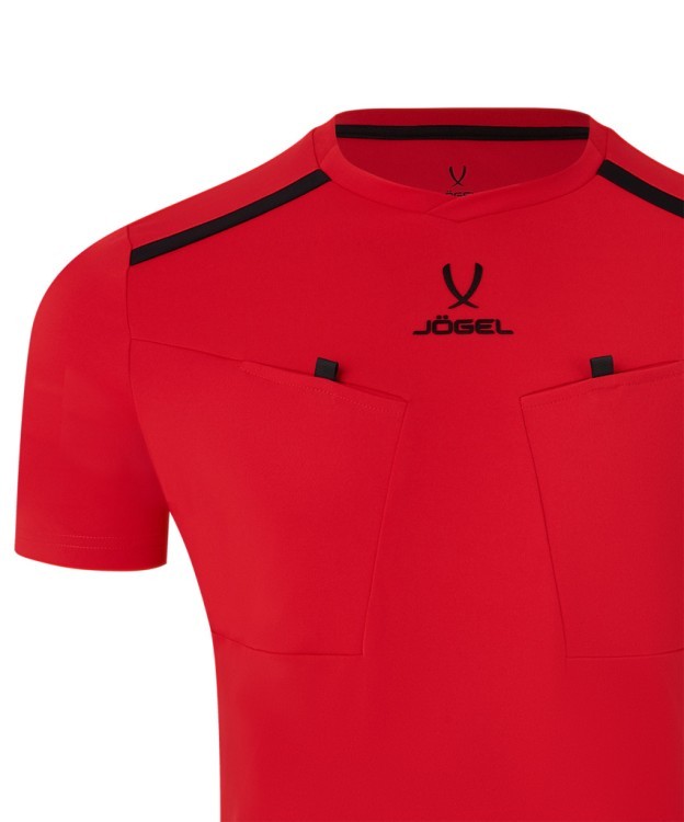 Футболка судейская JÖGEL DIVISION PerFormDRY Referee Tee, красный (2123285)
