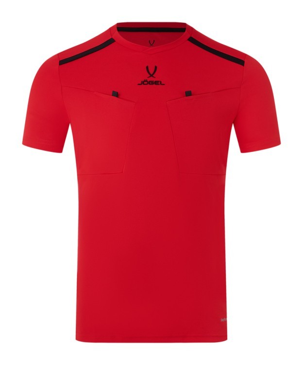 Футболка судейская JÖGEL DIVISION PerFormDRY Referee Tee, красный (2123285)