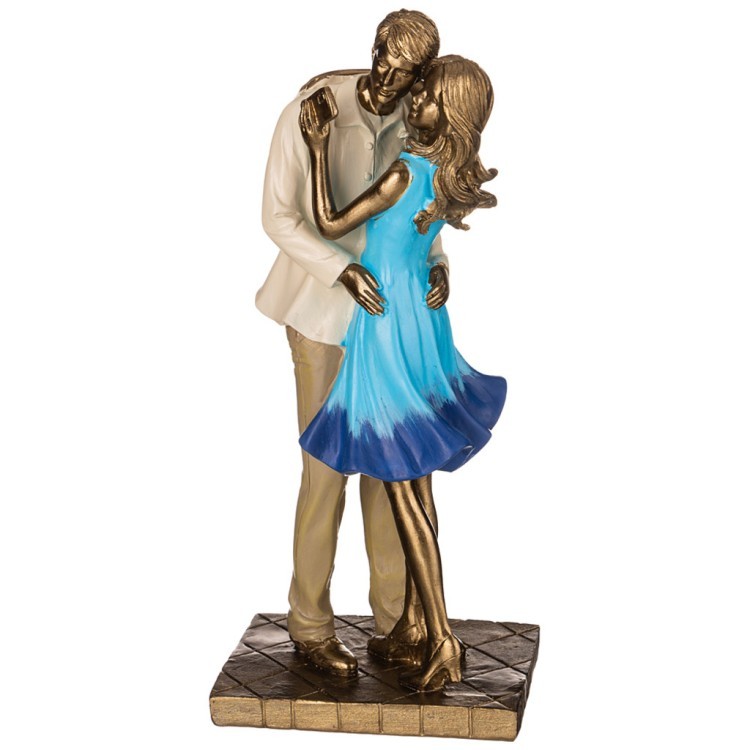 Статуэтка "пара" 11,5х9х25 см Lefard (162-1047)