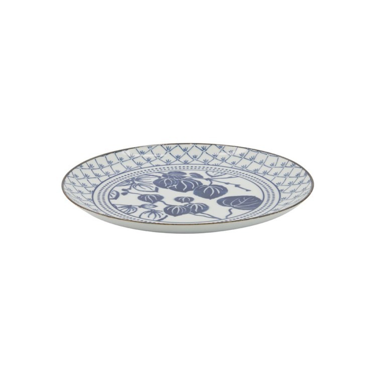 Тарелка 16723, 25,7 см, фарфор, blue/white, TOKYO DESIGN