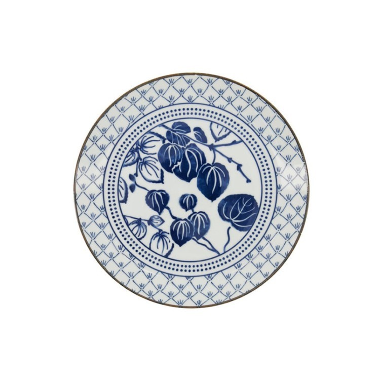 Тарелка 16723, 25,7 см, фарфор, blue/white, TOKYO DESIGN