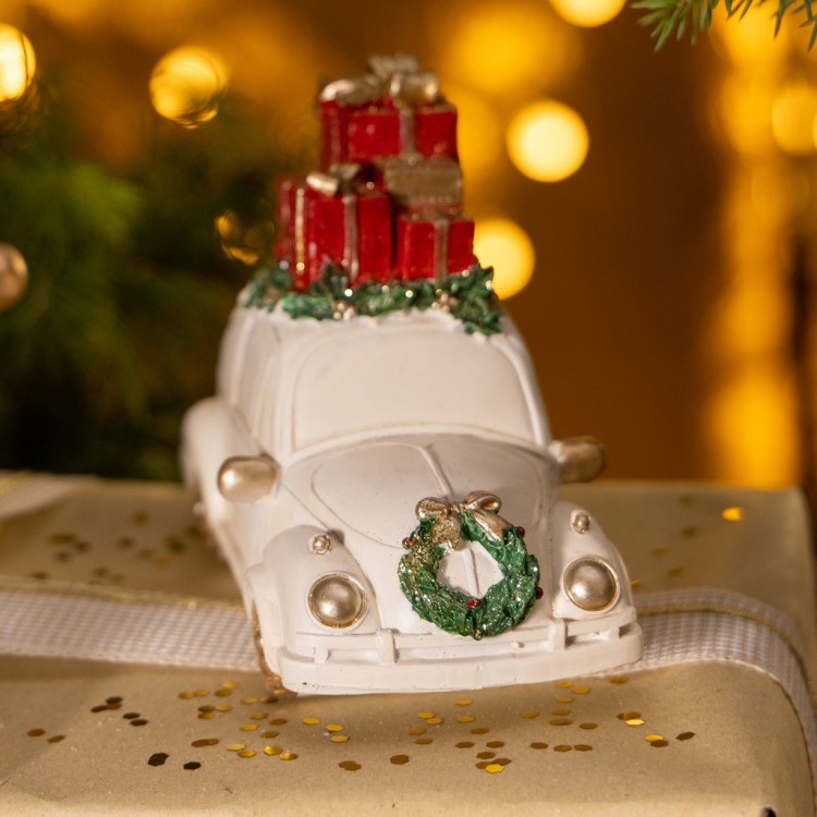 Статуэтка "машинка с подарками" 16х8х11 см Lefard (162-1311)