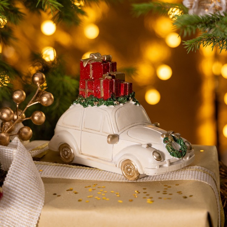 Статуэтка "машинка с подарками" 16х8х11 см Lefard (162-1311)