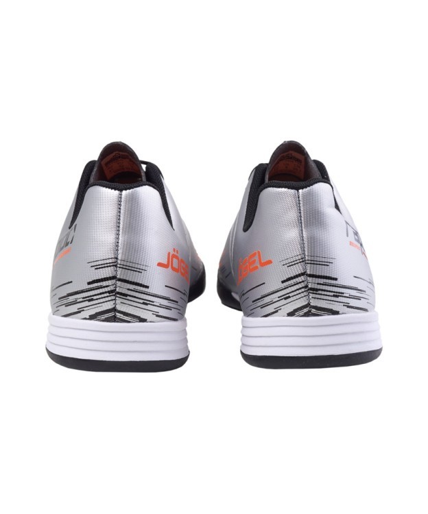 БЕЗ УПАКОВКИ Бутсы зальные Rapido IN Silver/black, детский (2133484)