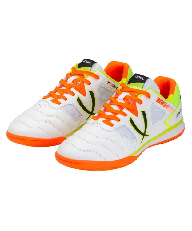 Бутсы зальные Tornado 2.0 White/orange (2112696)