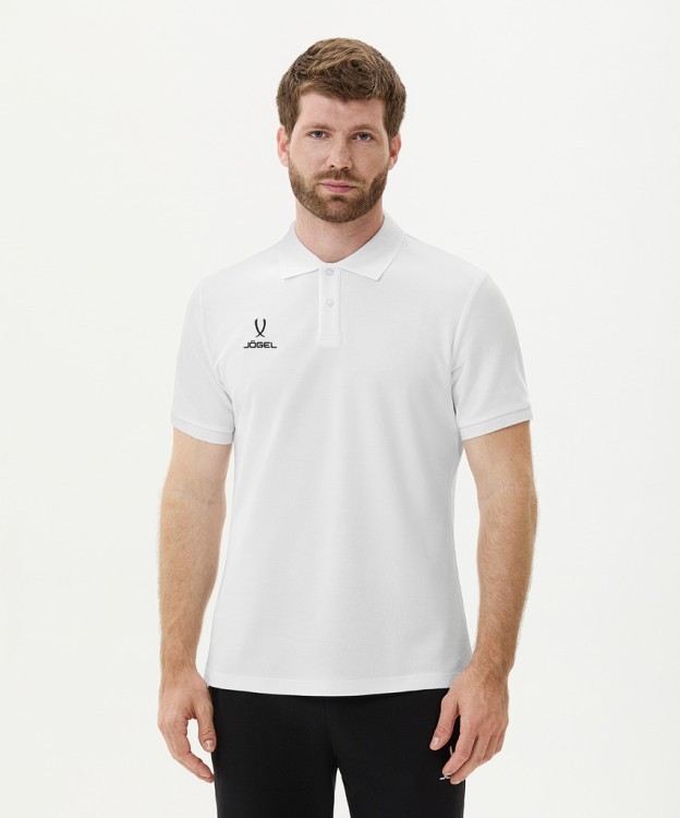 Поло JÖGEL ESSENTIAL CVC Polo, белый (2116773)