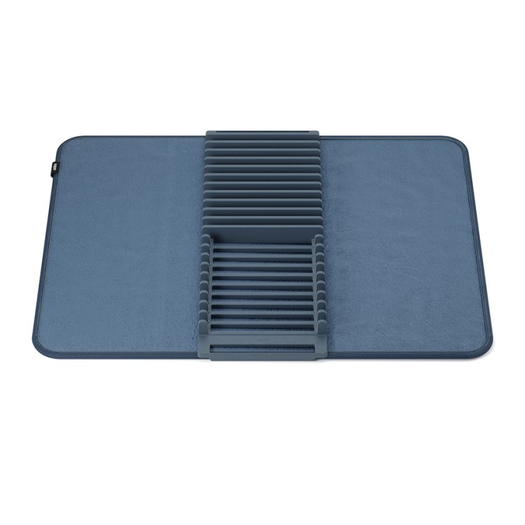 Коврик для сушки посуды udry, 46х61 см, синий (79157)