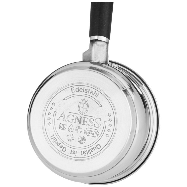 Ковш agness со стекл.крышкой серия classic 1,7 л. 16*9,5 см Agness (937-415) Ковш agness со стекл.крышкой серия classic 1,7 л. 16*9,5 см Agness (937-415)