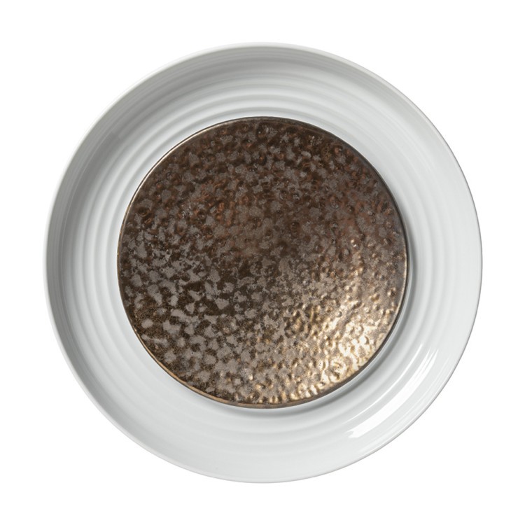 Тарелка RCP201-BRN(RCP201-03507X), 19.9, фарфор, Brown, Costa Nova