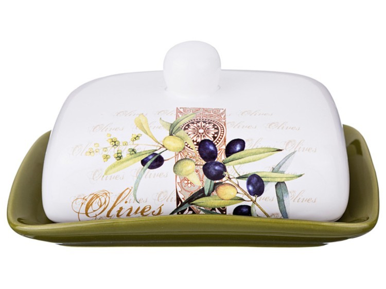Масленка "оливки" 17*12*10 см. Agness (358-1020)