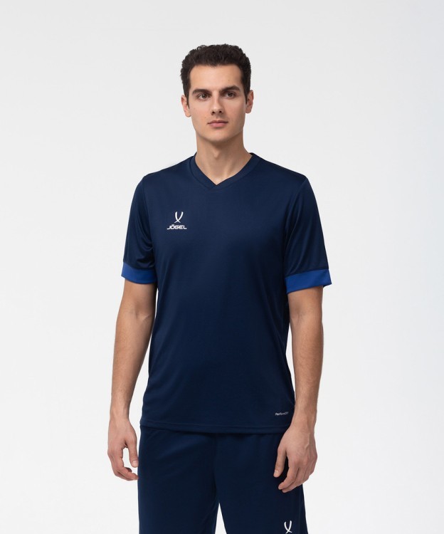 Футболка игровая JOGEL DIVISION PerFormDRY Union Jersey, темно-синий/синий/белый (1020642)