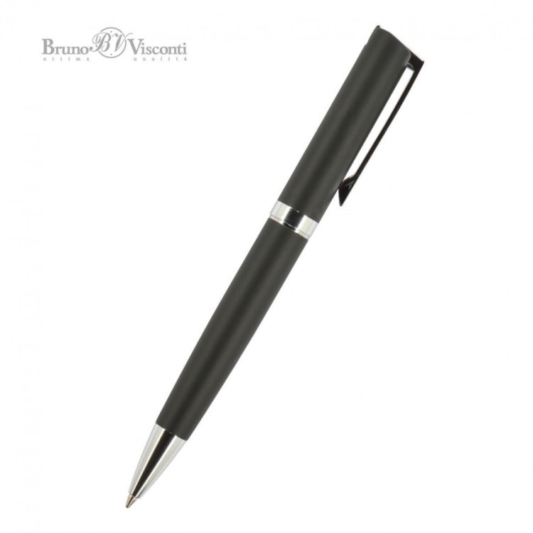 Ручка подарочная шариковая Bruno Visconti "Milano" корп. черный 1 мм синяя 20-0224/01 144189 (1) (89451)